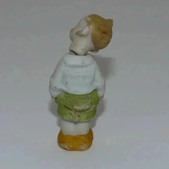 Vintage CHESTER GUMP 1930's comic strip character German nodder bisque figure - Picture 2 of 3
